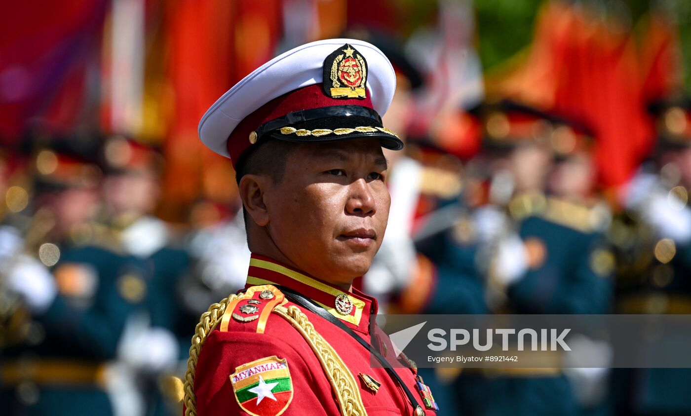 Military parade marking 80th anniversary of Victory in Great Patriotic War in Moscow