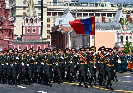Military parade marking 80th anniversary of Victory in Great Patriotic War in Moscow