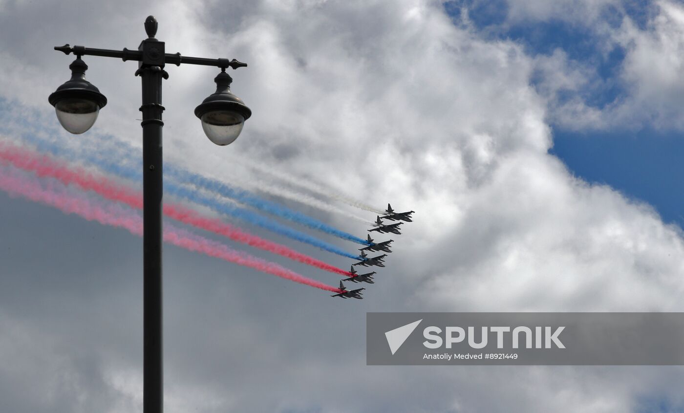 Military parade marking 80th anniversary of Victory in Great Patriotic War in Moscow