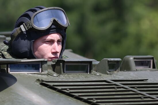 Military parade marking 80th anniversary of Victory in Great Patriotic War in Hero City Novorossiysk