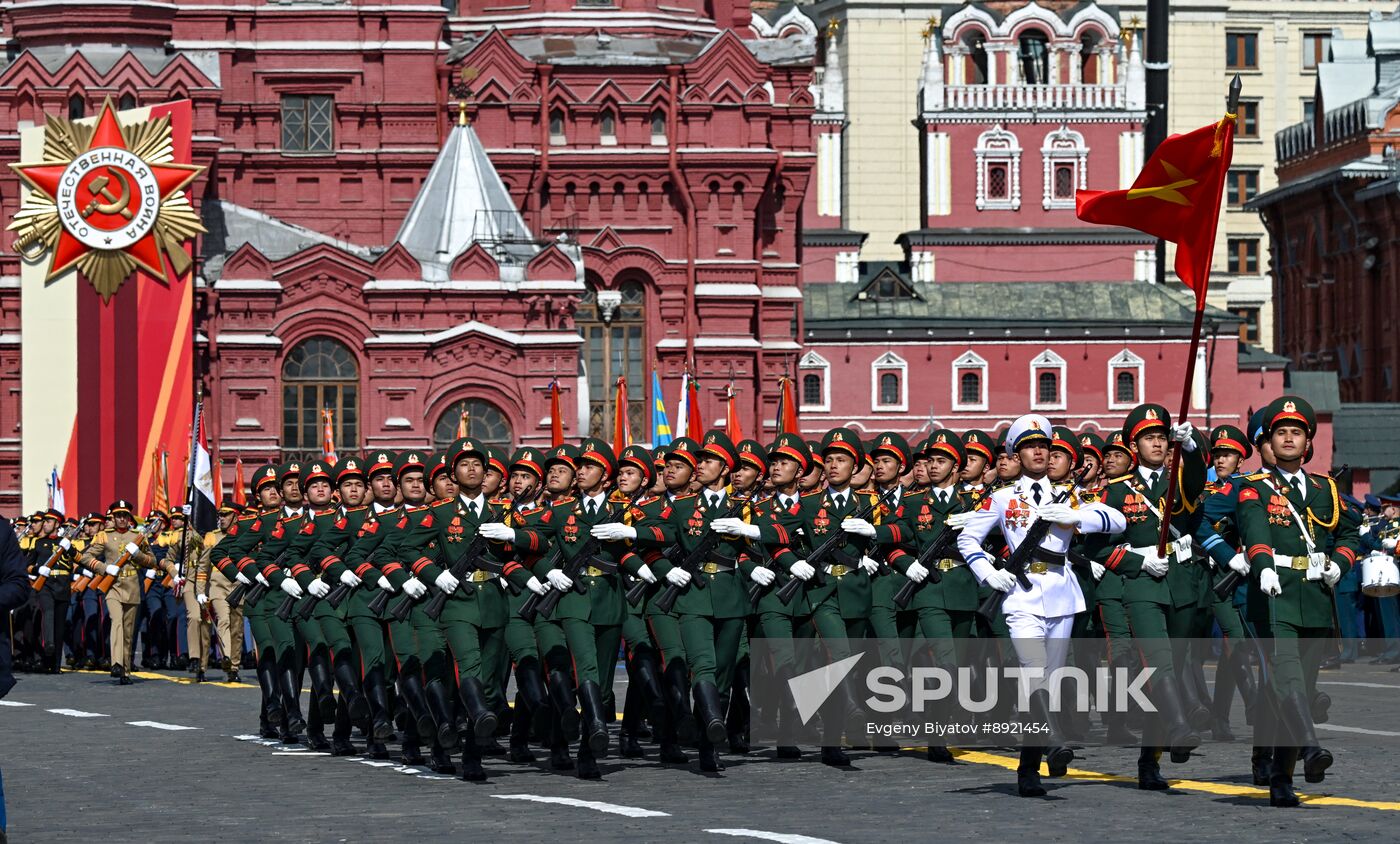Military parade marking 80th anniversary of Victory in Great Patriotic War in Moscow