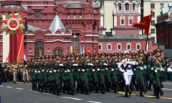 Military parade marking 80th anniversary of Victory in Great Patriotic War in Moscow