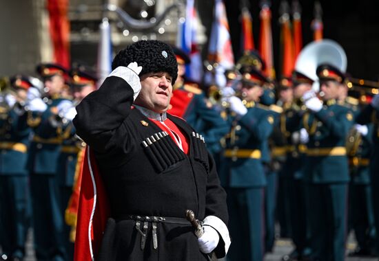 Military parade marking 80th anniversary of Victory in Great Patriotic War in Moscow