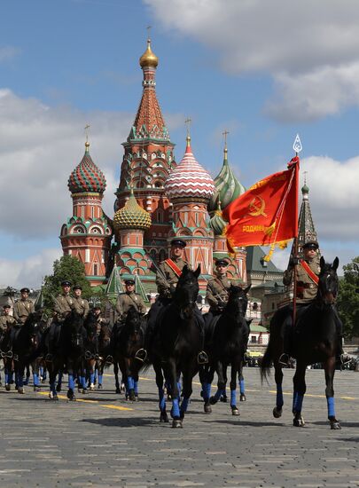 Military parade marking 80th anniversary of Victory in Great Patriotic War in Moscow