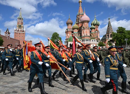 Military parade marking 80th anniversary of Victory in Great Patriotic War in Moscow