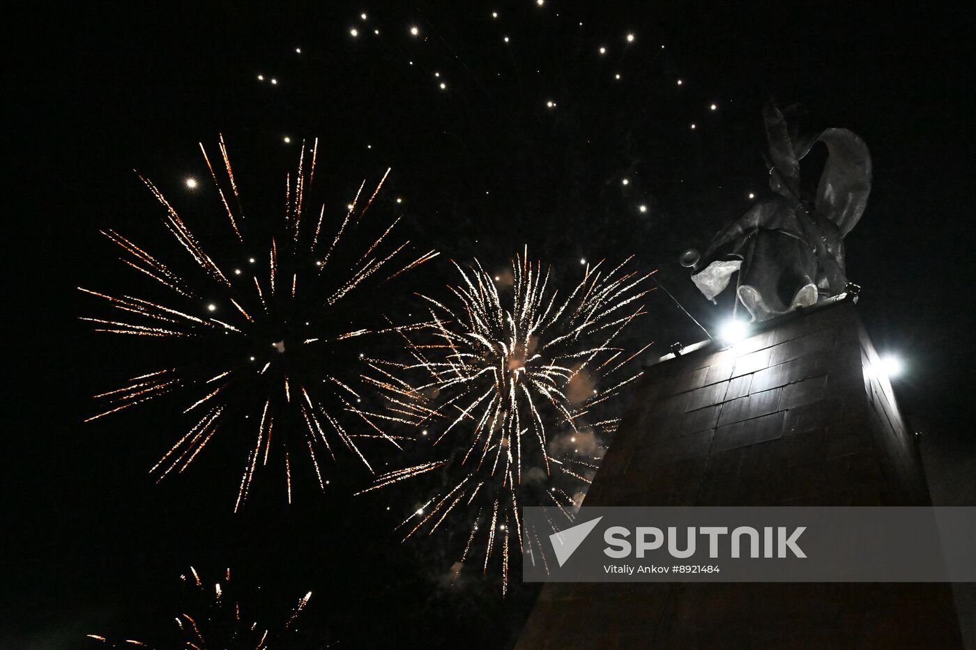 Russia Regions WWII Victory Day Fireworks