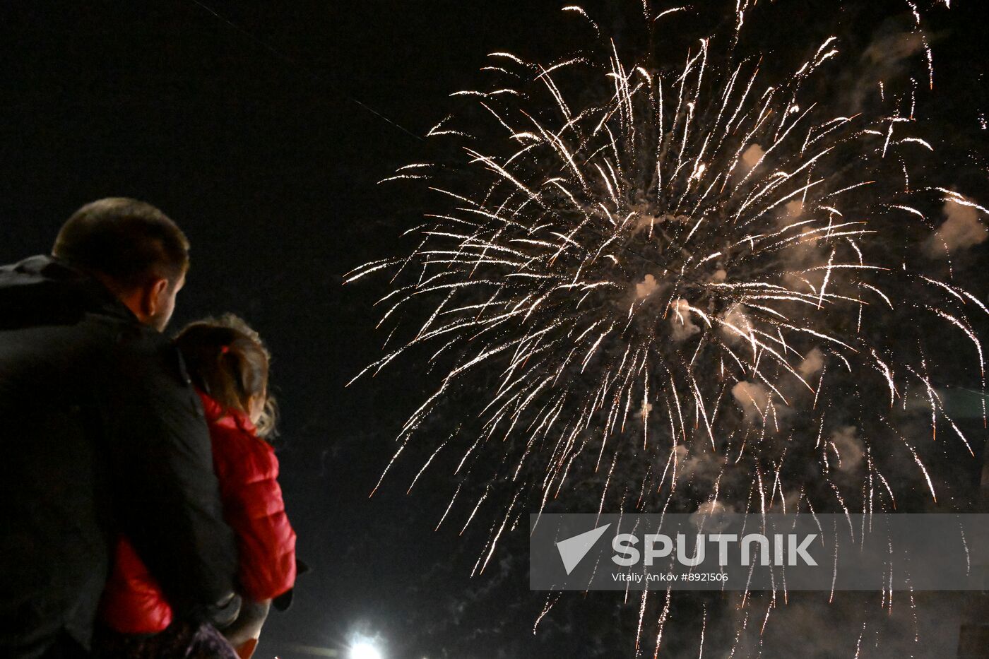 Russia Regions WWII Victory Day Fireworks