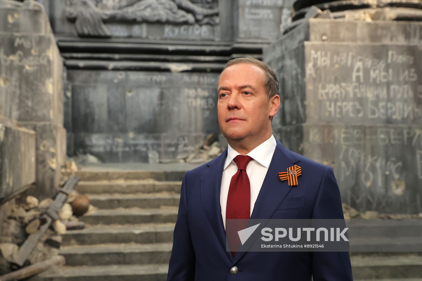 Russia Medvedev WWII Victory Day