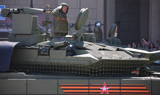 Military parade marking 80th anniversary of Victory in Great Patriotic War in Hero City Volgograd