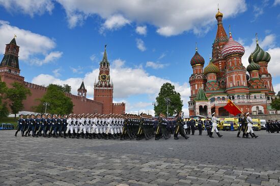 Military parade marking 80th anniversary of Victory in Great Patriotic War in Moscow