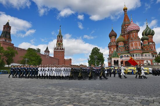 Military parade marking 80th anniversary of Victory in Great Patriotic War in Moscow