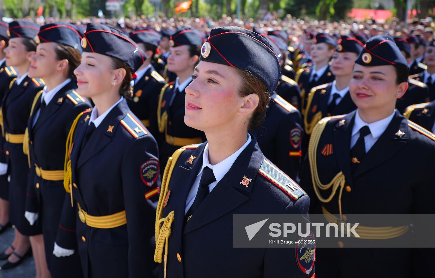 Military parade marking 80th anniversary of Victory in Great Patriotic War in Hero City Volgograd