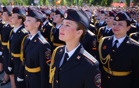 Military parade marking 80th anniversary of Victory in Great Patriotic War in Hero City Volgograd