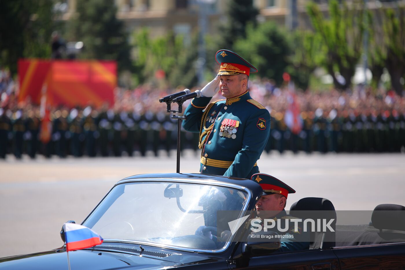 Military parade marking 80th anniversary of Victory in Great Patriotic War in Hero City Volgograd