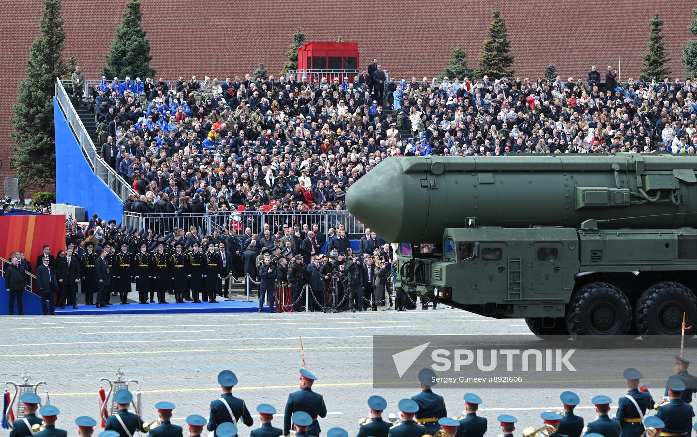 Military parade marking 80th anniversary of Victory in Great Patriotic War in Moscow