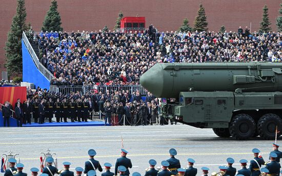 Military parade marking 80th anniversary of Victory in Great Patriotic War in Moscow