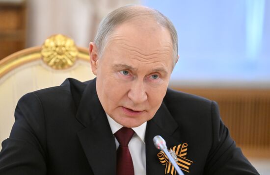 President of Russia Vladimir Putin during his meeting with President of Brazil Luis Inacio Lula da Silva. Location: Russia, Moscow. Author: Stanislav Krasilnikov/Sputnik. President of Russia Vladimir Putin's meeting with President of Brazil Luis Inacio Lula da Silva