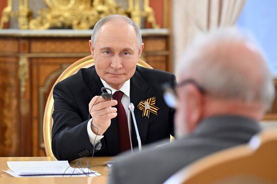 President of Russia Vladimir Putin's meeting with President of Brazil Luis Inacio Lula da Silva