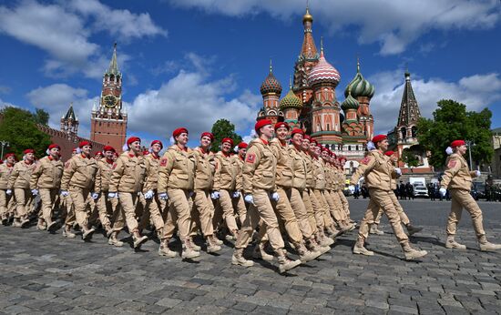 Military parade marking 80th anniversary of Victory in Great Patriotic War in Moscow