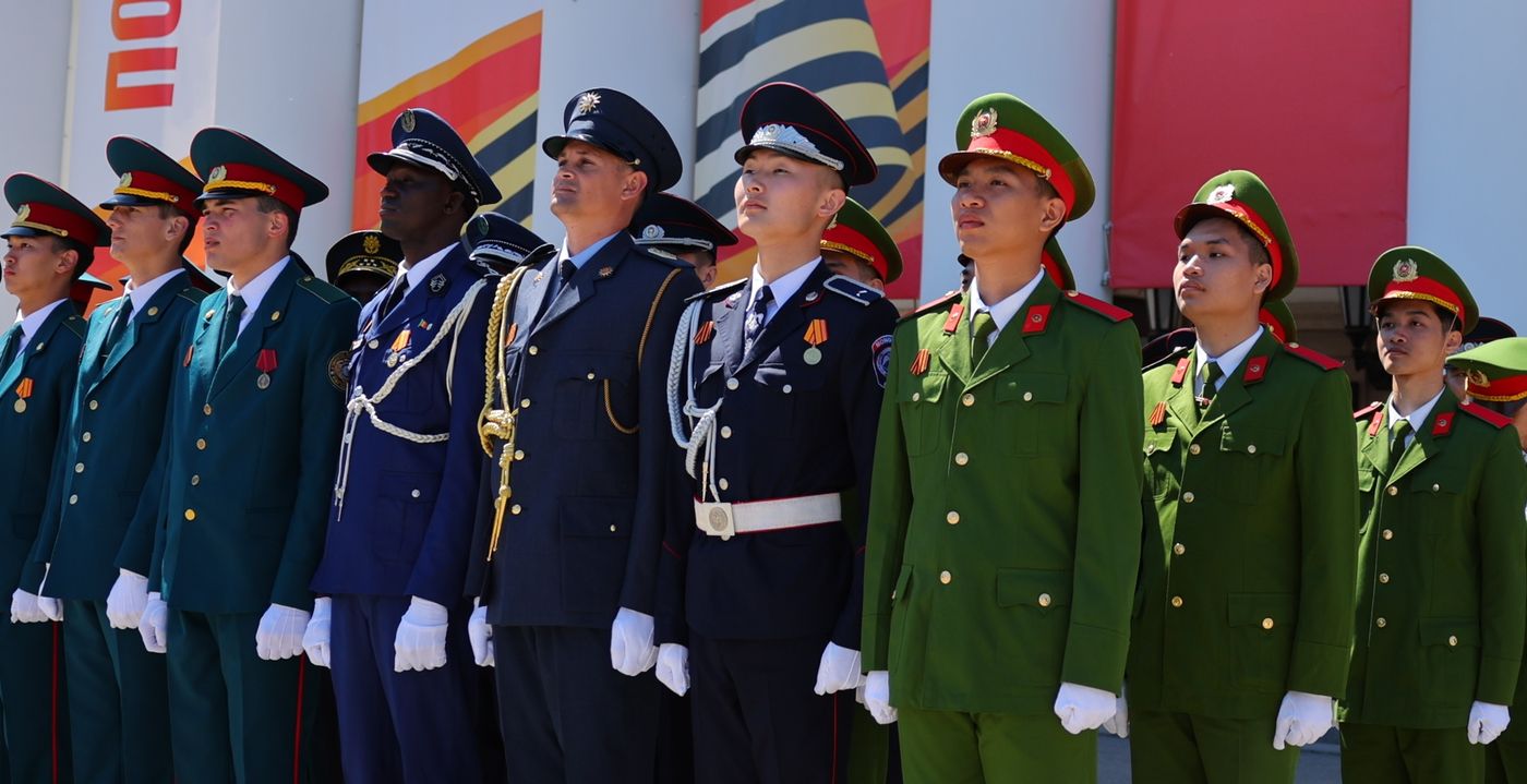 Military parade marking 80th anniversary of Victory in Great Patriotic War in Hero City Volgograd