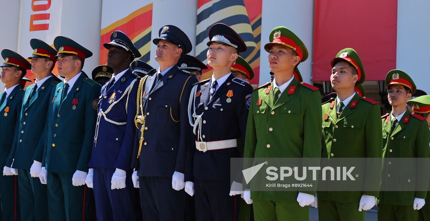 Military parade marking 80th anniversary of Victory in Great Patriotic War in Hero City Volgograd