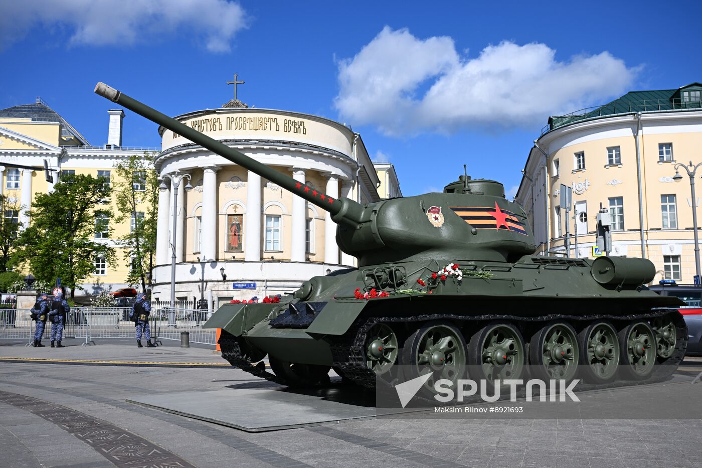 International Press Center covering 80th anniversary of Victory in Great Patriotic War