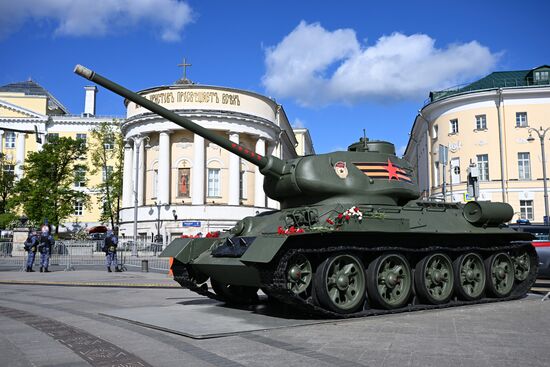 International Press Center covering 80th anniversary of Victory in Great Patriotic War