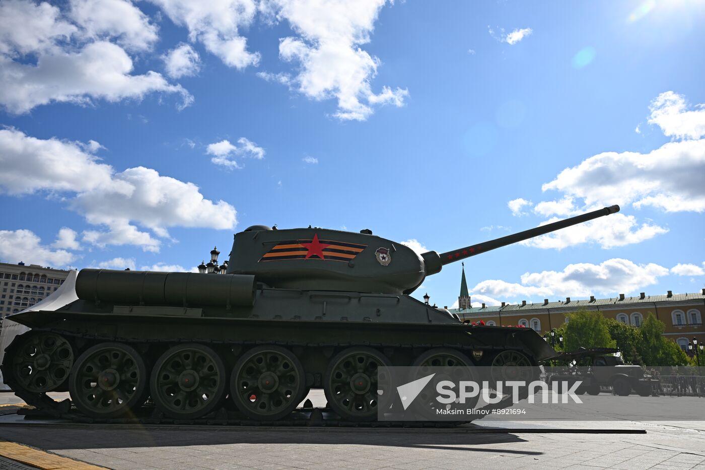 International Press Center covering 80th anniversary of Victory in Great Patriotic War