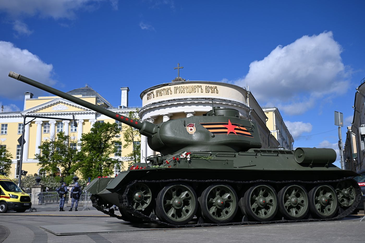 International Press Center covering 80th anniversary of Victory in Great Patriotic War