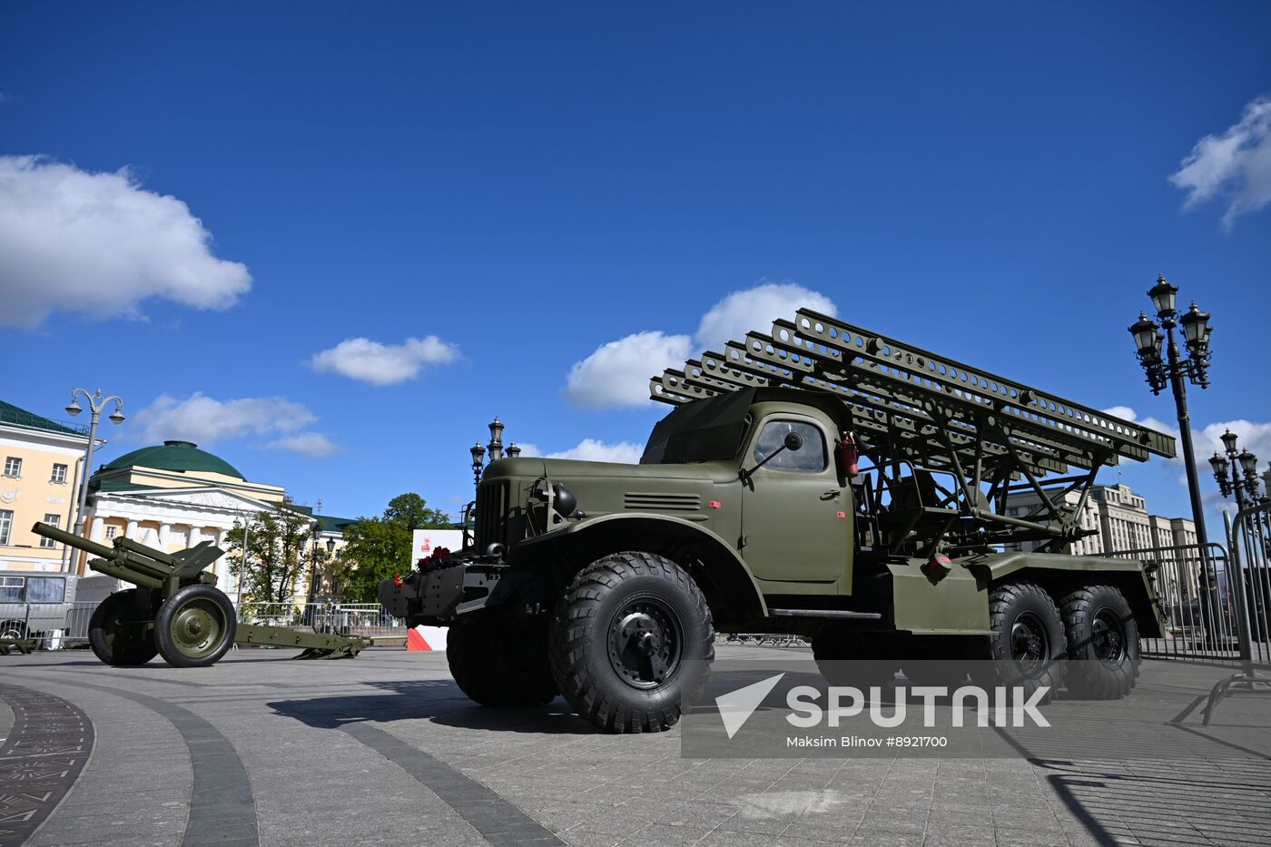International Press Center covering 80th anniversary of Victory in Great Patriotic War