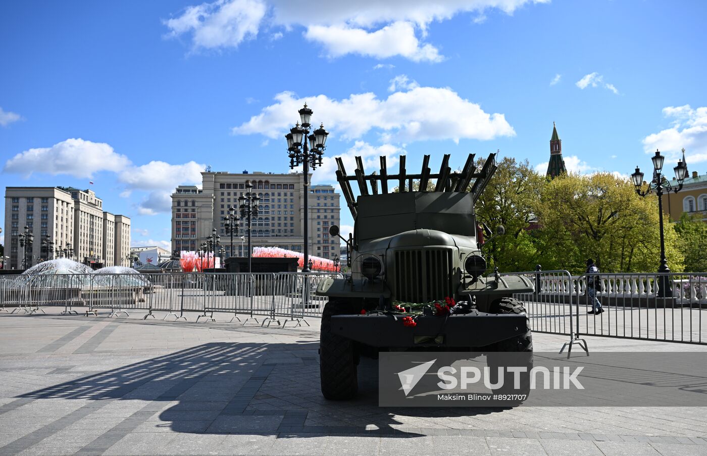 International Press Center covering 80th anniversary of Victory in Great Patriotic War