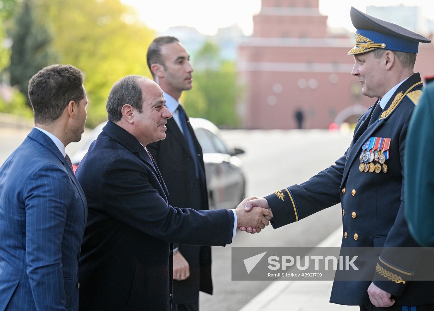 President of Russia Vladimir Putin's meeting with President of Egypt Abdel Fattah el-Sisi