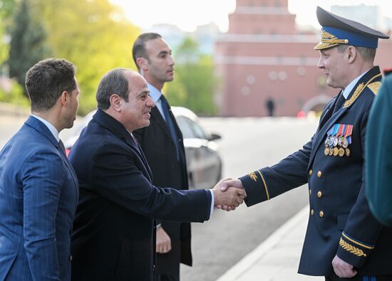 President of Russia Vladimir Putin's meeting with President of Egypt Abdel Fattah el-Sisi