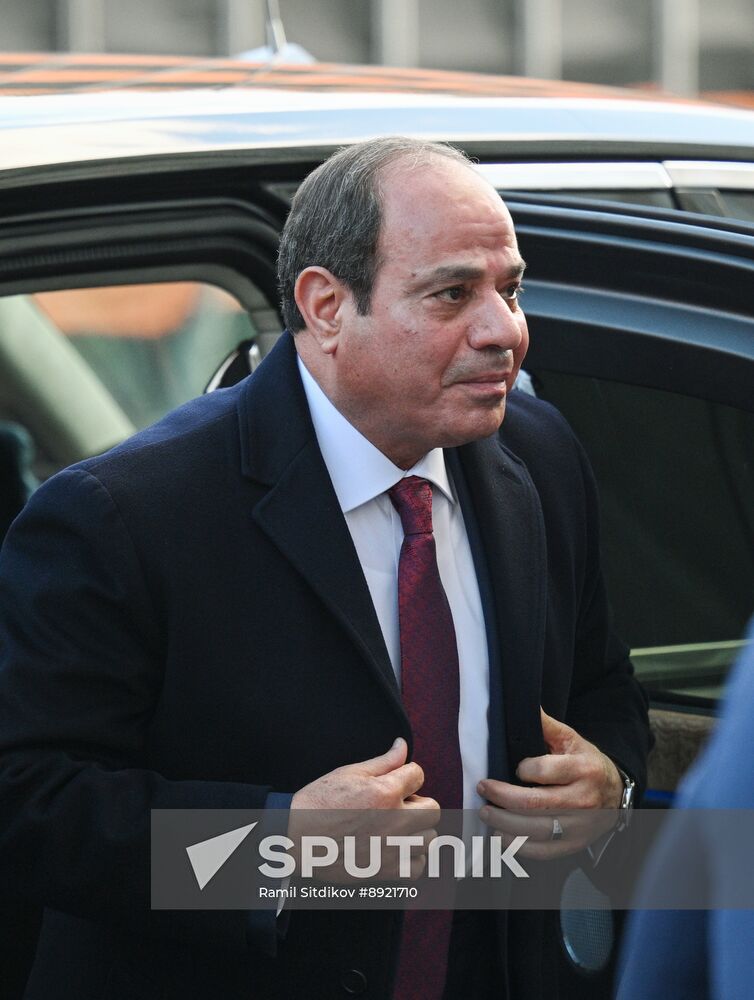 President of Russia Vladimir Putin's meeting with President of Egypt Abdel Fattah el-Sisi