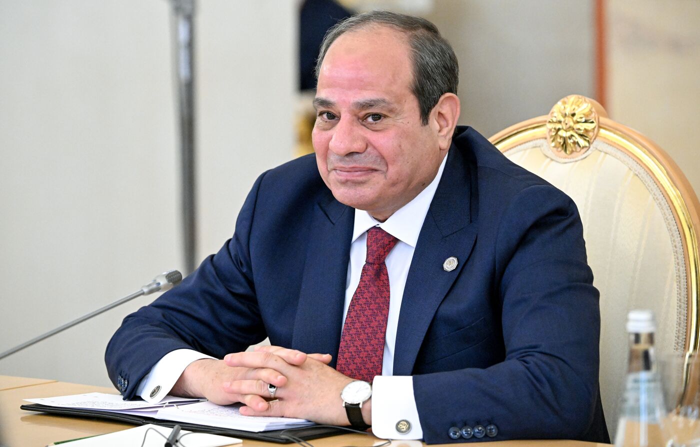 President of Russia Vladimir Putin's meeting with President of Egypt Abdel Fattah el-Sisi