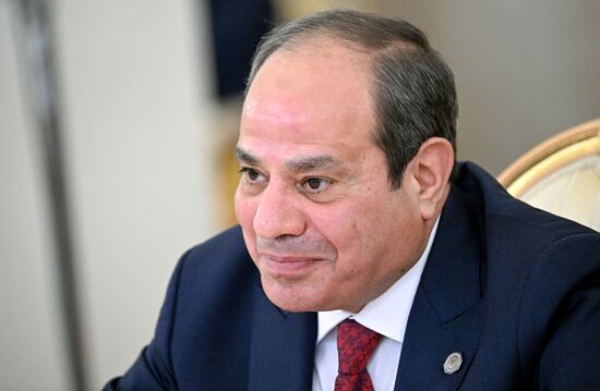 President of Russia Vladimir Putin's meeting with President of Egypt Abdel Fattah el-Sisi