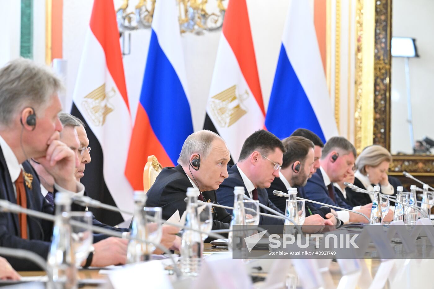 President of Russia Vladimir Putin's meeting with President of Egypt Abdel Fattah el-Sisi