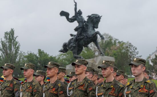 Moldova Transnistria WWII Victory Day