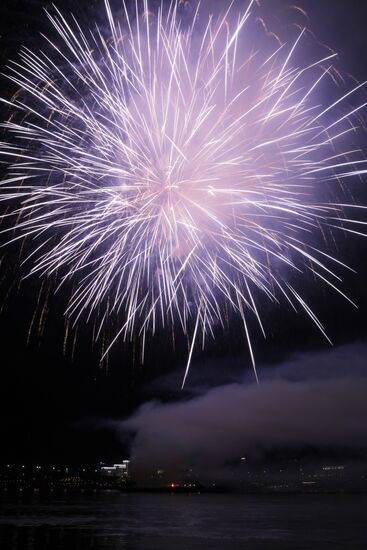 Russia Regions WWII Victory Day Fireworks