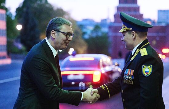 President of Russia Vladimir Putin's meeting with President of Serbia Aleksandar Vucic