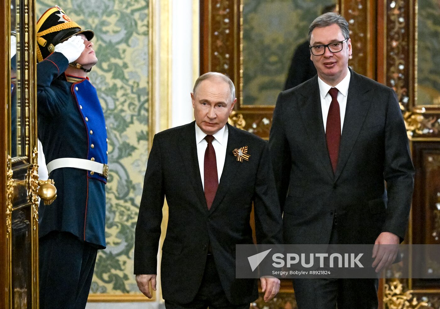 President of Russia Vladimir Putin's meeting with President of Serbia Aleksandar Vucic