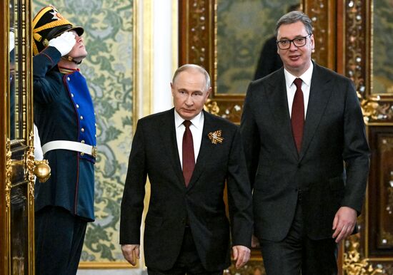 President of Russia Vladimir Putin's meeting with President of Serbia Aleksandar Vucic