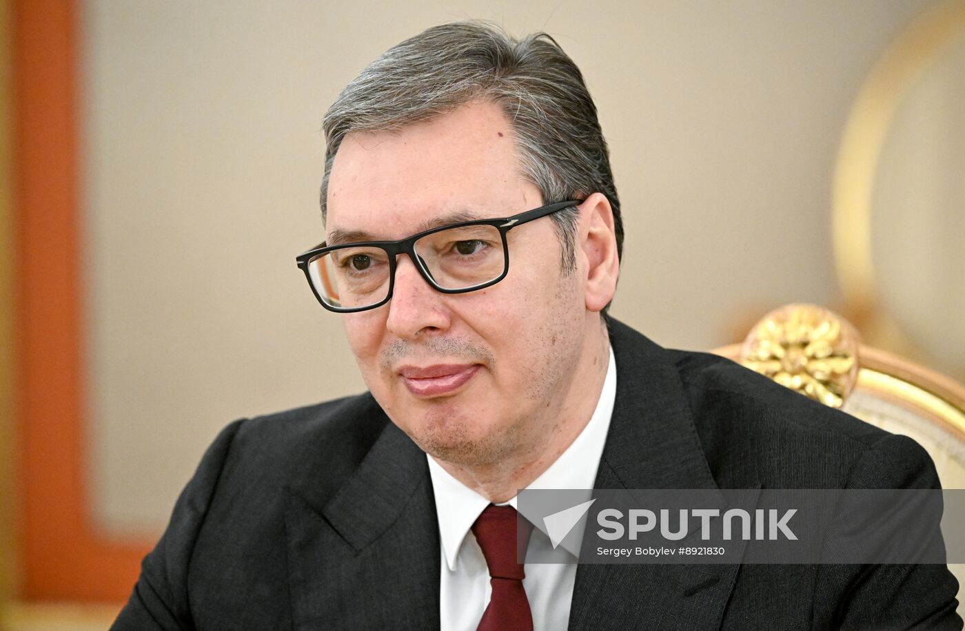 President of Russia Vladimir Putin's meeting with President of Serbia Aleksandar Vucic