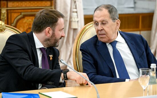 President of Russia Vladimir Putin's meeting with President of Serbia Aleksandar Vucic