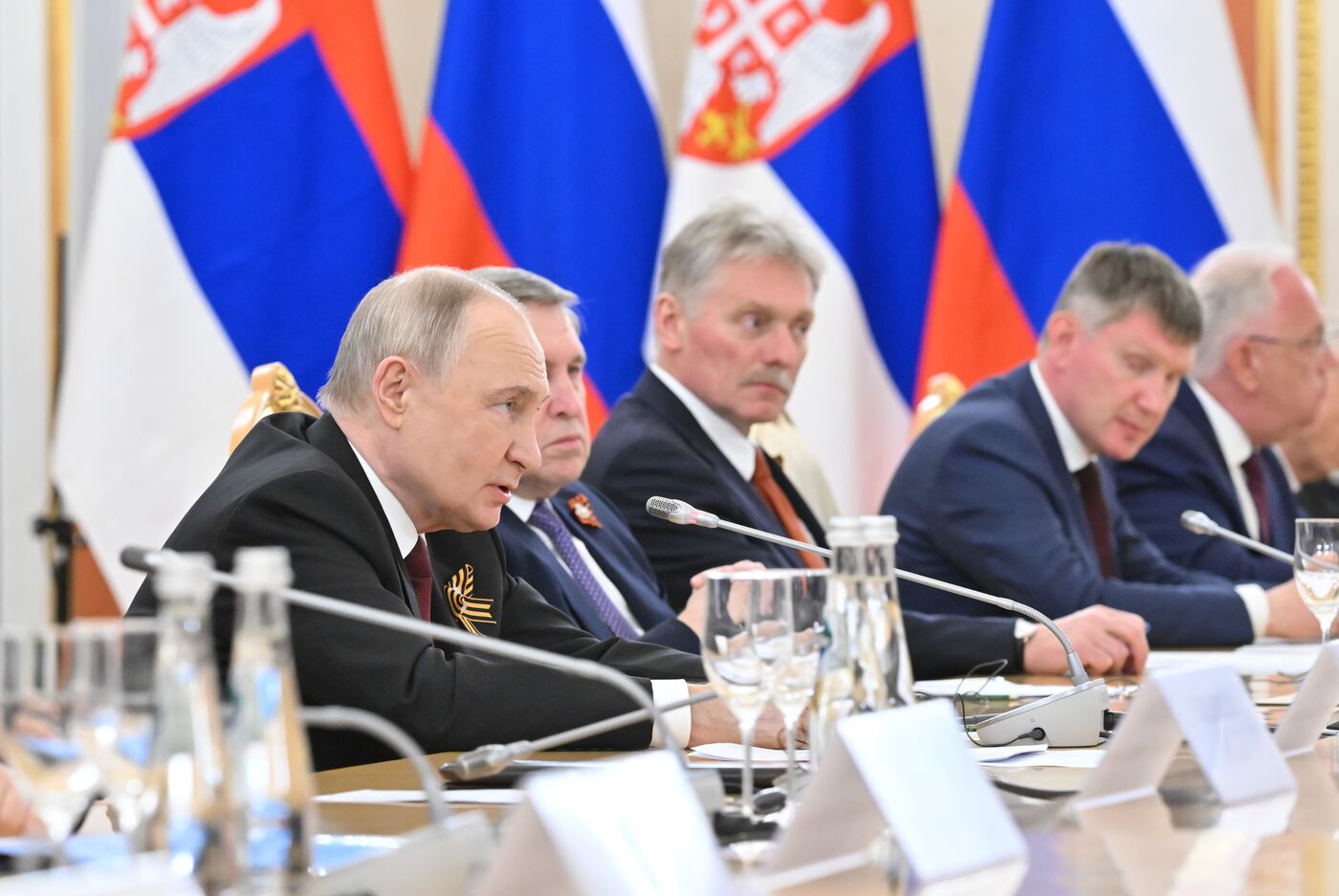 President of Russia Vladimir Putin's meeting with President of Serbia Aleksandar Vucic