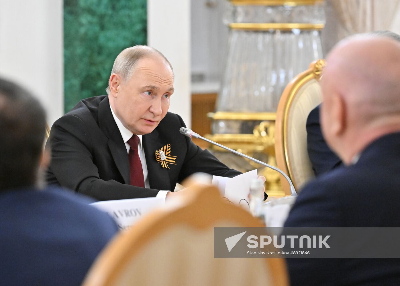 President of Russia Vladimir Putin's meeting with President of Serbia Aleksandar Vucic