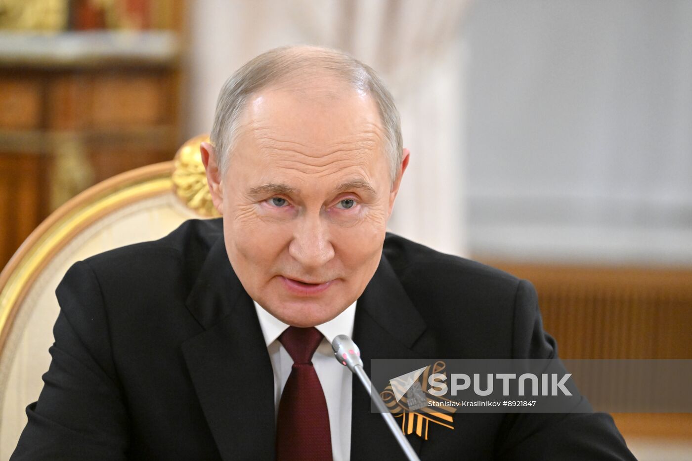 President of Russia Vladimir Putin's meeting with President of Serbia Aleksandar Vucic