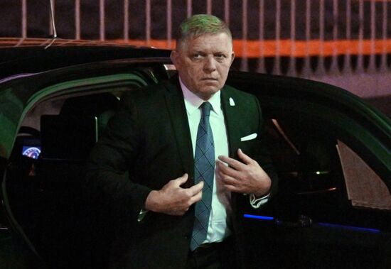 Prime Minister of Slovakia Robert Fico arrives in the Kremlin for his meeting with President of Russia Vladimir Putin. Location: Russia, Moscow. Author: Ramil Sitdikov/Sputnik. President of Russia Vladimir Putin's meeting with Prime Minister of Slovakia Robert Fico
