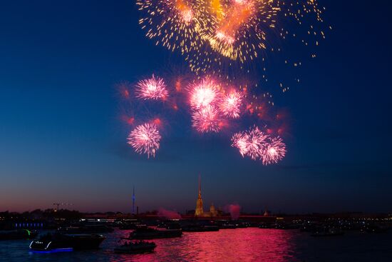 Victory Day fireworks in hero cities
