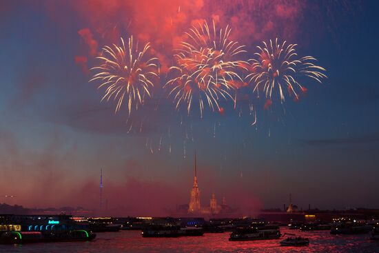 Victory Day fireworks in hero cities